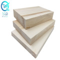 15mm 3x7 laminated paulownia poplar wood board E0 grade with CARB FSC certificates for furniture/finger jointed laminated sheet